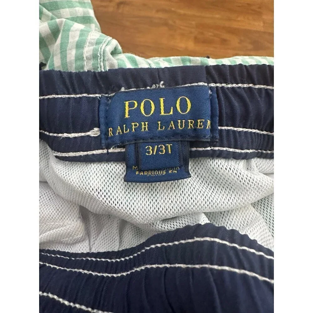 Polo Ralph Lauren seersucker swim trunks